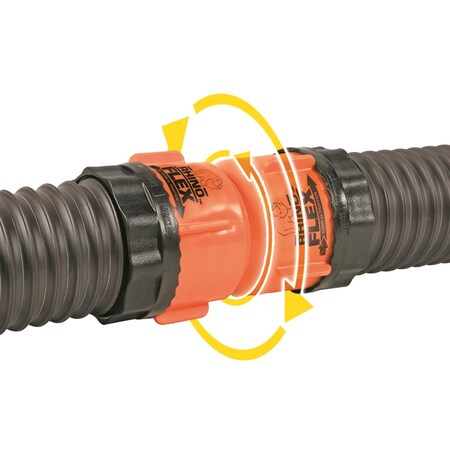 Camco RHINOFLEX SWIVEL STRAIGHT COUPLER 39821